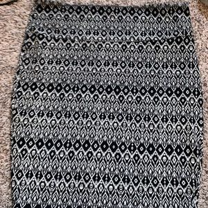 Torrid Patterned Pencil Skirt